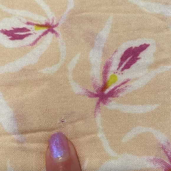 Acacia Swimwear Island Orchid Pareo Sarong Beach Coverup Blanket - Picture 8 of 17